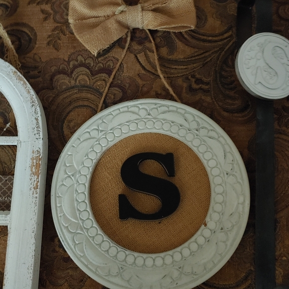 NWT 4 piece S Monogram home decor.  New with tag.  OBO - Picture 8 of 12